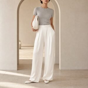 Fluid Wide-Leg Trouser