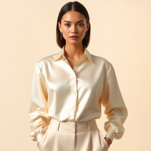 Silk Bias Blouse